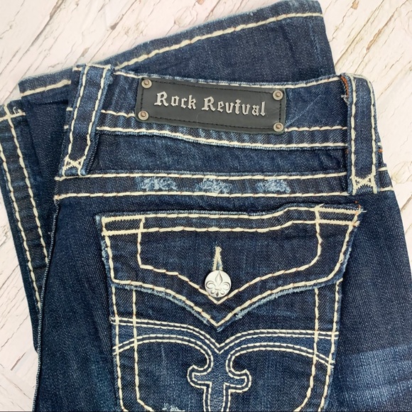 Rock Revival / Eva Boot cut Jeans / Low Rise - Picture 5 of 13